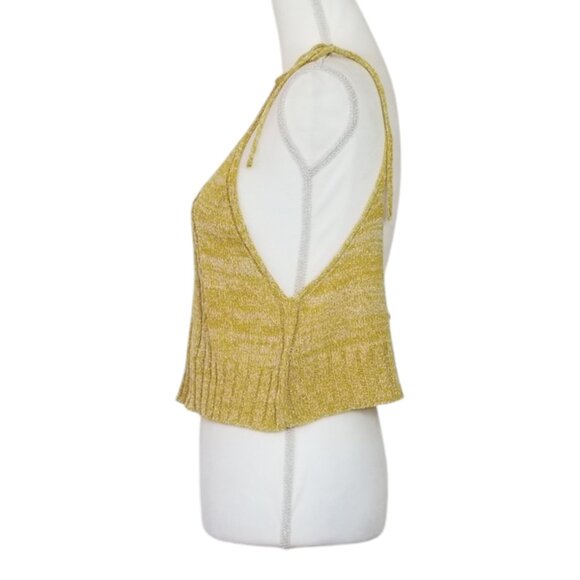 FREE PEOPLE BOMBSHELL OPEN-KNIT CROP TANK - Picture 9 of 9